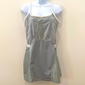 Nike Gray and White Athletic Dress